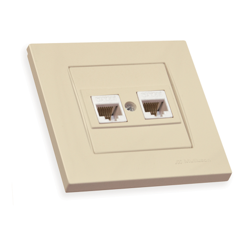 Double Data socket - RJ45